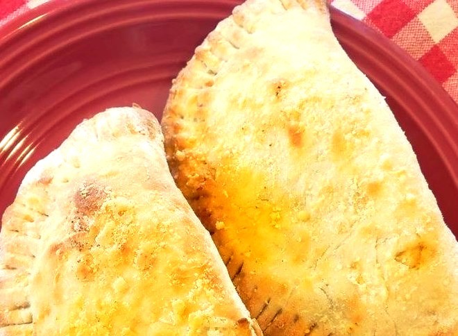 Air Fryer Calzones With Two-Ingredient Dough
